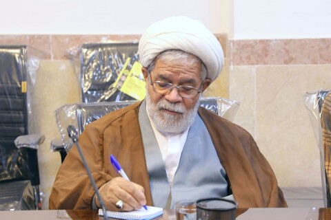 تصاویر/ جلسه هماهنگی برگزاری حلقات صالحین ویژه روحانیون و طلاب