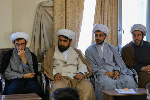 تصاویر/ آیین اختتامیه «طرح میثاق طلبگی» حوزه علمیه استان آذربایجان شرقی