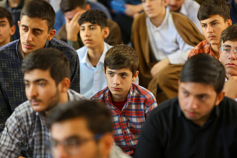 تصاویر/ آیین اختتامیه «طرح میثاق طلبگی» حوزه علمیه استان آذربایجان شرقی