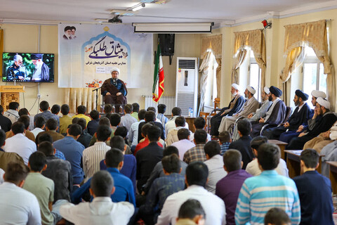 تصاویر/ آیین اختتامیه «طرح میثاق طلبگی» حوزه علمیه استان آذربایجان شرقی