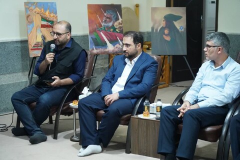 تصاویر/ دیدار جمعی از هنرمندان بوشهر با امام جمعه