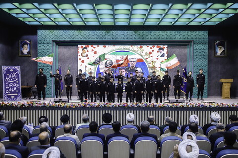 تصاویر/ مراسم تکریم و معارفه فرمانده سپاه امام علی‌بن ابیطالب(ع) قم