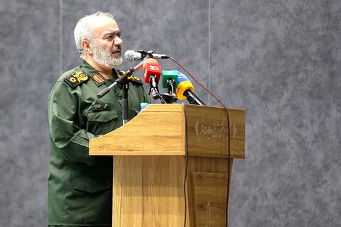 تصاویر/ مراسم تکریم و معارفه فرمانده سپاه امام علی‌بن ابیطالب(ع) قم