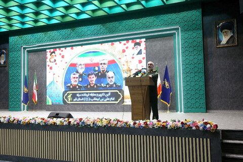 تصاویر/ مراسم تکریم و معارفه فرمانده سپاه امام علی‌بن ابیطالب(ع) قم