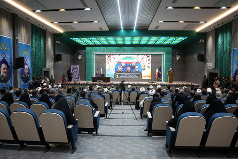 تصاویر/ مراسم تکریم و معارفه فرمانده سپاه امام علی‌بن ابیطالب(ع) قم