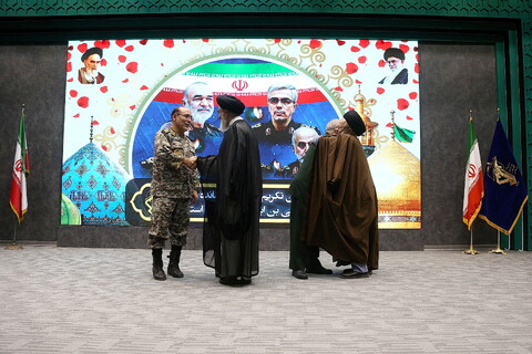 تصاویر/ مراسم تکریم و معارفه فرمانده سپاه امام علی‌بن ابیطالب(ع) قم