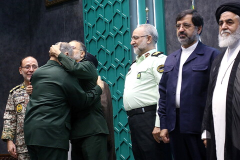 تصاویر/ مراسم تکریم و معارفه فرمانده سپاه امام علی‌بن ابیطالب(ع) قم