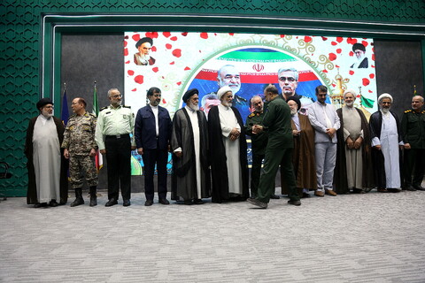 تصاویر/ مراسم تکریم و معارفه فرمانده سپاه امام علی‌بن ابیطالب(ع) قم