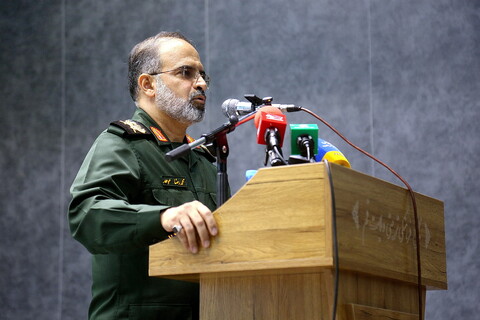 تصاویر/ مراسم تکریم و معارفه فرمانده سپاه امام علی‌بن ابیطالب(ع) قم