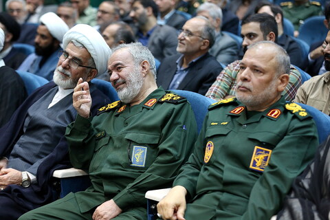 تصاویر/ مراسم تکریم و معارفه فرمانده سپاه امام علی‌بن ابیطالب(ع) قم