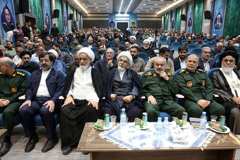 تصاویر/ مراسم تکریم و معارفه فرمانده سپاه امام علی‌بن ابیطالب(ع) قم