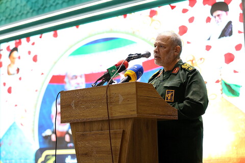 تصاویر/ مراسم تکریم و معارفه فرمانده سپاه امام علی‌بن ابیطالب(ع) قم