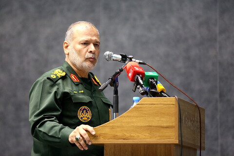 تصاویر/ مراسم تکریم و معارفه فرمانده سپاه امام علی‌بن ابیطالب(ع) قم