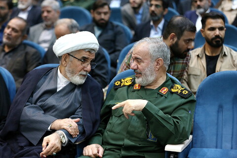 تصاویر/ مراسم تکریم و معارفه فرمانده سپاه امام علی‌بن ابیطالب(ع) قم