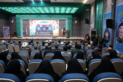 تصاویر/ مراسم تکریم و معارفه فرمانده سپاه امام علی‌بن ابیطالب(ع) قم