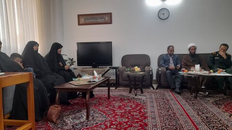 تصاویر/دیدار با خانواده شهید طلبه محمدمهدی یعقوب‌زاده در ساوه