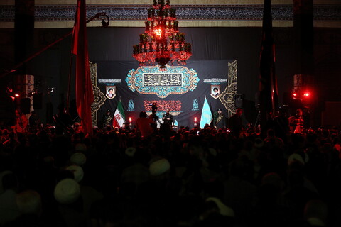 تصاویر/ حال و هوای مسجد مقدس جمکران در شب شهادت امام حسن عسکری(ع)