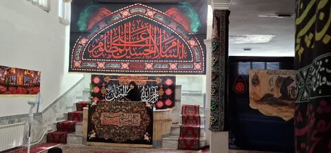 تصاویر/برگزاری مراسم عزاداری شهادت امام حسن عسکری (ع)در مدرسه علمیه الزهرا اراک