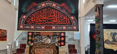 تصاویر/برگزاری مراسم عزاداری شهادت امام حسن عسکری (ع)در مدرسه علمیه الزهرا اراک