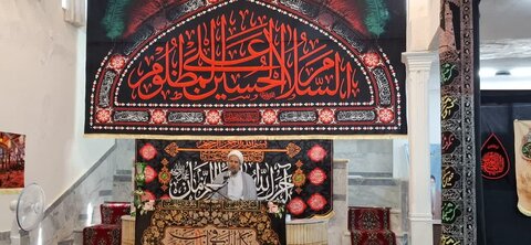 تصاویر/برگزاری مراسم عزاداری شهادت امام حسن عسکری (ع)در مدرسه علمیه الزهرا اراک