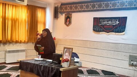 تصاویر/برگزاری مراسم سوگواری شهادت امام حسن عسکری در مدرسه علمیه فاطمه الزهرا ساوه