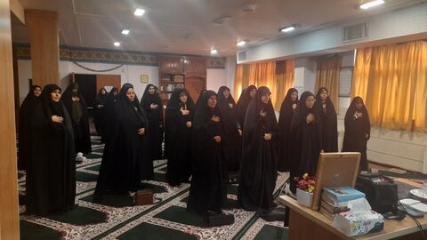 تصاویر/برگزاری مراسم سوگواری شهادت امام حسن عسکری در مدرسه علمیه فاطمه الزهرا ساوه