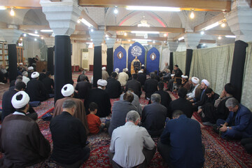 فیلم / مراسم سوگواری سالروز شهادت حضرت امام حسن عسگکری علیه الاسلام از سوی امام جمعه قزوین