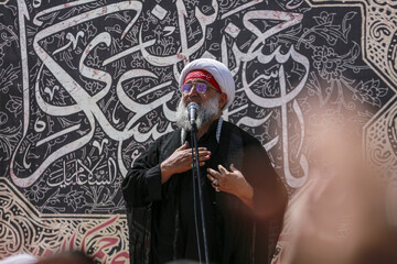 تشرف دسته های عزاداری به مسجد مقدس جمکران + عکس