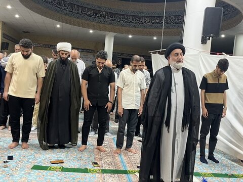 تصاویر/مراسم سوگواری سالروز شهادت امام حسن عسکری(ع) در ایوان