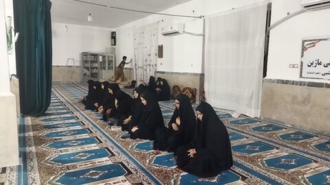 تصاویر/مراسم عزاداری شهادت امام حسن عسکری در بخش ماژین