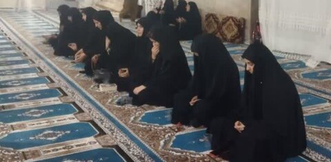 تصاویر/مراسم عزاداری شهادت امام حسن عسکری در بخش ماژین