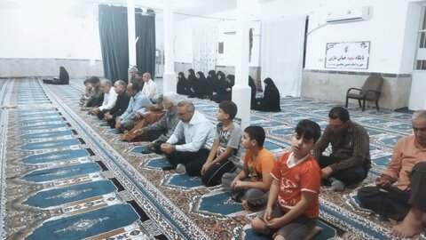 تصاویر/مراسم عزاداری شهادت امام حسن عسکری در بخش ماژین