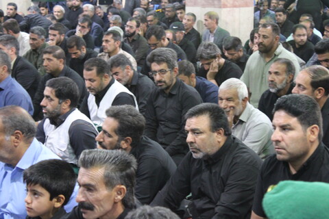 تصاویر/ مراسم تشییع شهید پاسدار رحیم محمدی در حسینیه ثارالله