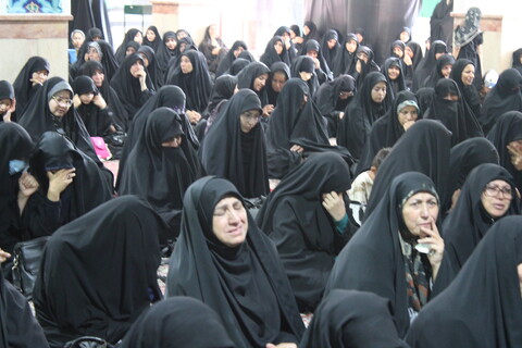 تصاویر/ مراسم تشییع شهید پاسدار رحیم محمدی در حسینیه ثارالله