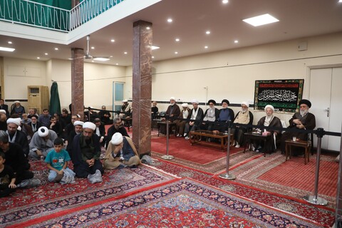 تصاویر/ مراسم عزاداری شهادت امام حسن عسکری (ع) در بیوت مراجع