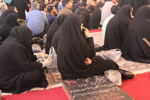 وداع مردم کرمان با شهید پاسدار رحیم محمدی