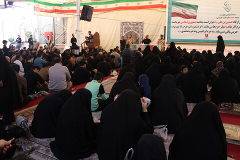 وداع مردم کرمان با شهید پاسدار رحیم محمدی