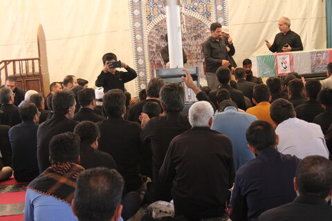 وداع مردم کرمان با شهید پاسدار رحیم محمدی