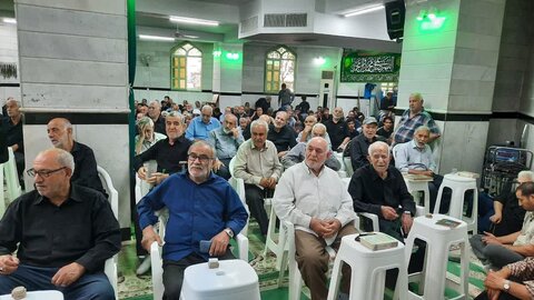 تصاویر/ مراسم عزاداری شهادت امام حسن عسکری(ع) با حضور حجت‌الاسلام رفیعی