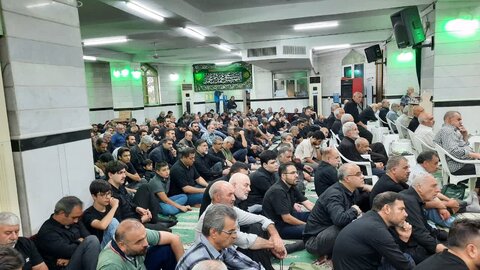 تصاویر/ مراسم عزاداری شهادت امام حسن عسکری(ع) با حضور حجت‌الاسلام رفیعی