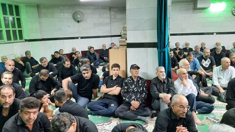 تصاویر/ مراسم عزاداری شهادت امام حسن عسکری(ع) با حضور حجت‌الاسلام رفیعی