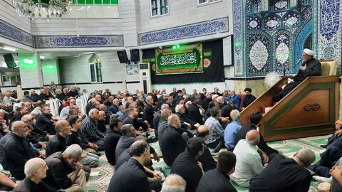 تصاویر/ مراسم عزاداری شهادت امام حسن عسکری(ع) با حضور حجت‌الاسلام رفیعی