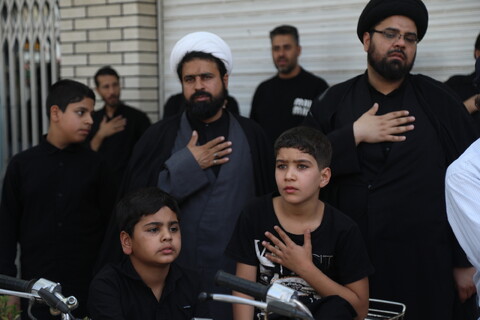 تصاویر / دسته عزاداری روز شهادت امام حسن عسکری (ع) با حضور آیت الله العظمی وحید خراسانی