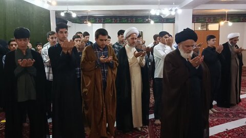 تصاویر/ جلسه اخلاق طلاب مدرسه  علمیه امام خمینی (ره) شهرستان خوی