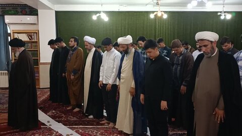 تصاویر/ جلسه اخلاق طلاب مدرسه  علمیه امام خمینی (ره) شهرستان خوی