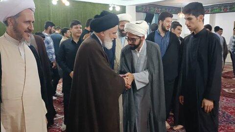 تصاویر/ جلسه اخلاق طلاب مدرسه  علمیه امام خمینی (ره) شهرستان خوی