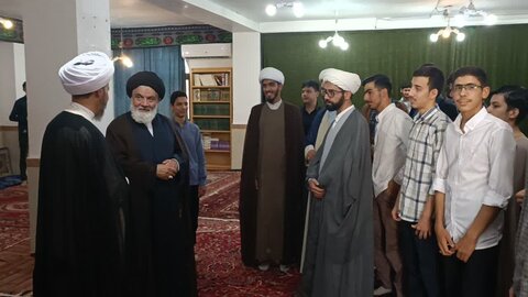 تصاویر/ جلسه اخلاق طلاب مدرسه  علمیه امام خمینی (ره) شهرستان خوی