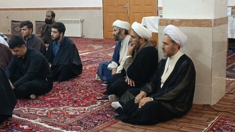 تصاویر/ جلسه اخلاق طلاب مدرسه  علمیه امام خمینی (ره) شهرستان خوی