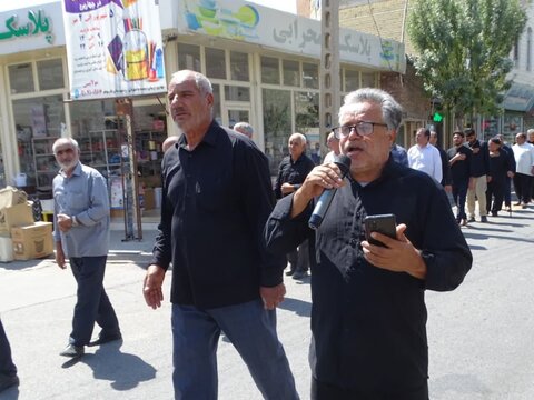 تصاویر/ دسته عزاداری به مناسبت شهادت امام حسن عسکری علیه السلام درشهرستان چهاربرج