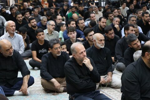 تصاویر/ مراسم عزاداری امام حسن عسکری (ع) در مسجد جنرال ارومیه